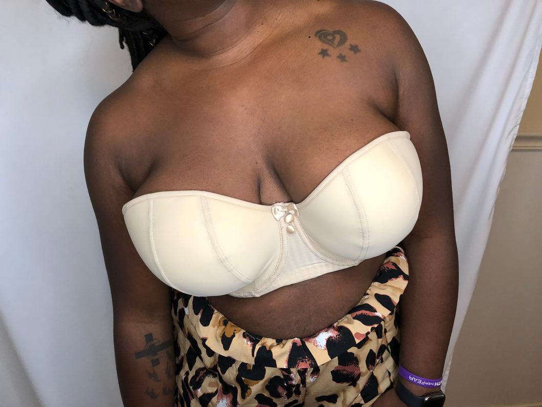 Curvy Kate Luxe Biscotti Nude Strapless Bra 2601 – The Bra Genie