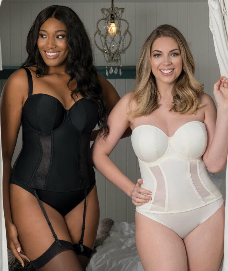 Curvy Kate Luxe Strapless Basque Ivory – Uplifting, LLC