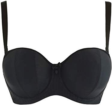 Curvy Kate Deluxe Strapless Bra in Black/Almond FINAL SALE NORMALLY $80 -  Busted Bra Shop